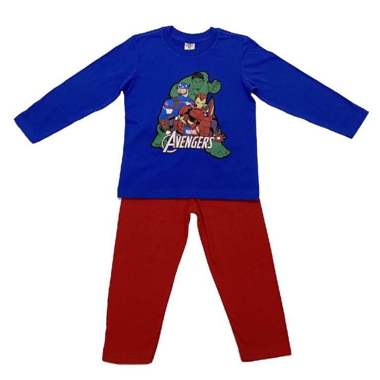MARVEL AVENGER CHILD BOY PYJAMAS SET RN LS/LP (AVENGERS) - AV11210457